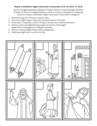 panid ti aktibidad: Maysa a bendision dagiti nasantuan a kasuratan
