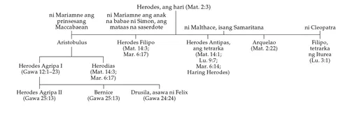 Diagram ng pamilya ni Herodes