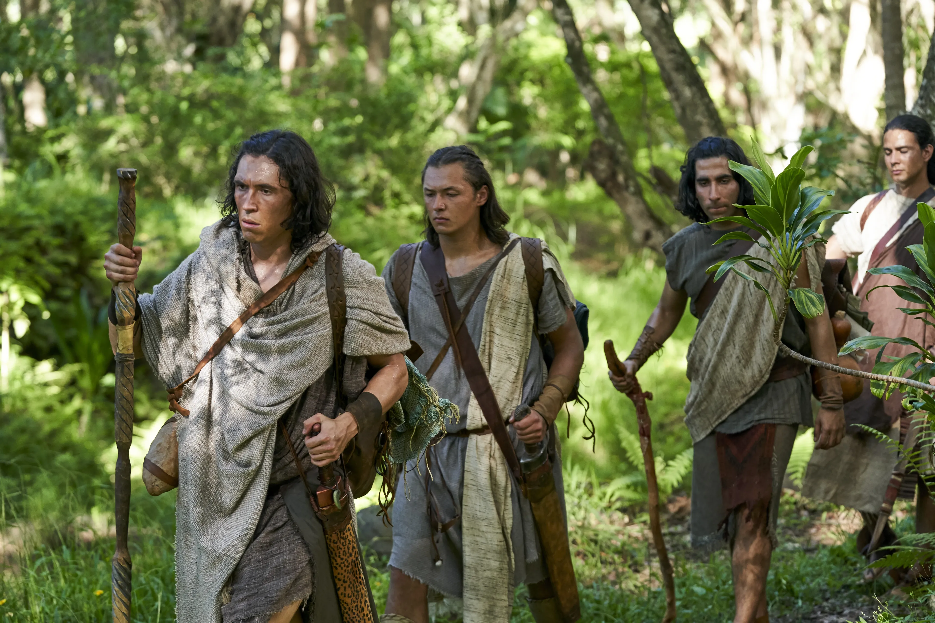 The sons of Mosiah walk as they prepare to preach the gospel.