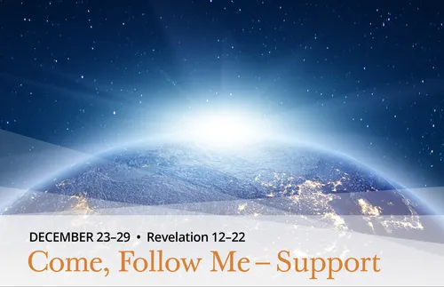 sunburst behind earth