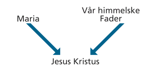 oversikt, Maria, vår himmelske Fader, Jesus Kristus