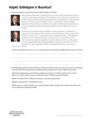 Why Does the Savior Have a Church?