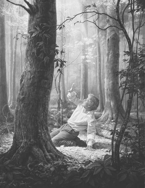 Joseph in Sacred Grove