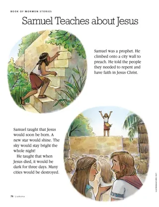 Samuel teaches about Jesus 1