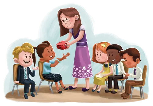 children in Primary class