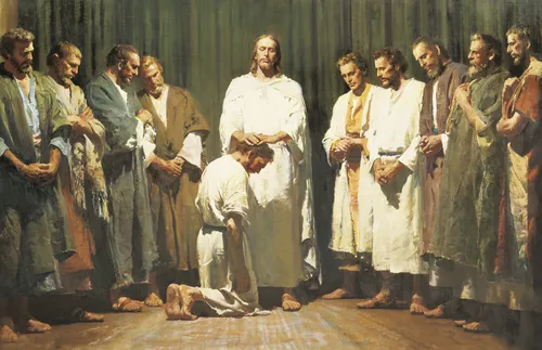 Christ ordaining the Twelve Apostles