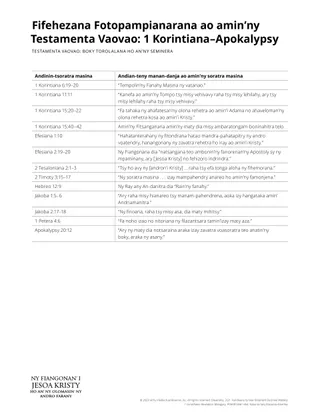 Fifehezana fotopampianarana