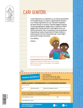 lettera ai genitori