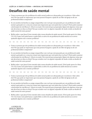 material de apoio do professor