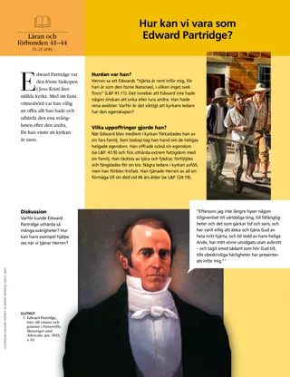 article about Edward Partridge