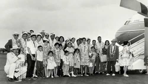 people in front of plane