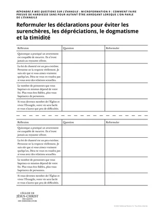 exemplaire de l’instructeur