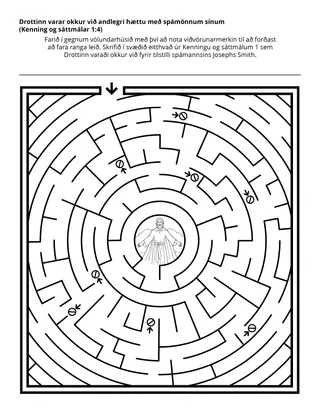 verkefnasíða fyrir börn