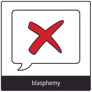 blasphemy gospel symbol