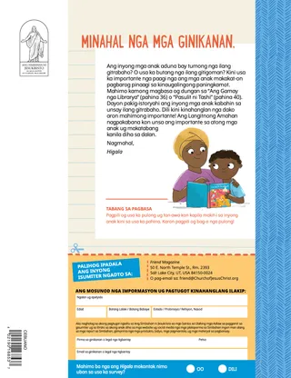 sulat ngadto sa mga ginikanan