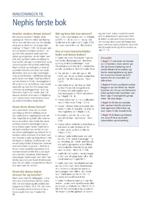 eksempel på en lærerhåndbok