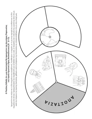 σελίδα δραστηριότητας: η Αποστασία προηγείται της Δευτέρας Παρουσίας