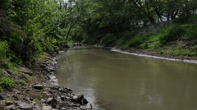 Zion's Camp was protected from a mob when the level of Fishing River rose dramatically during a storm on June 19, 1834.