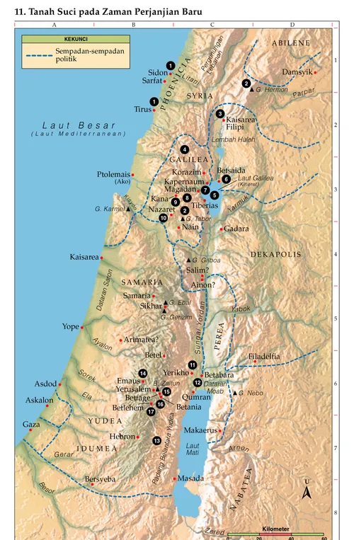 Peta Alkitab 11