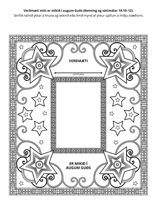 verkefnasíða fyrir börn