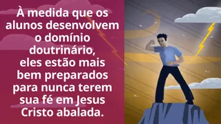 Meme sobre ser firme em meio às tempestades