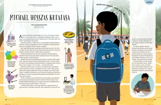 Page from the July 2022 Friend Magazine.