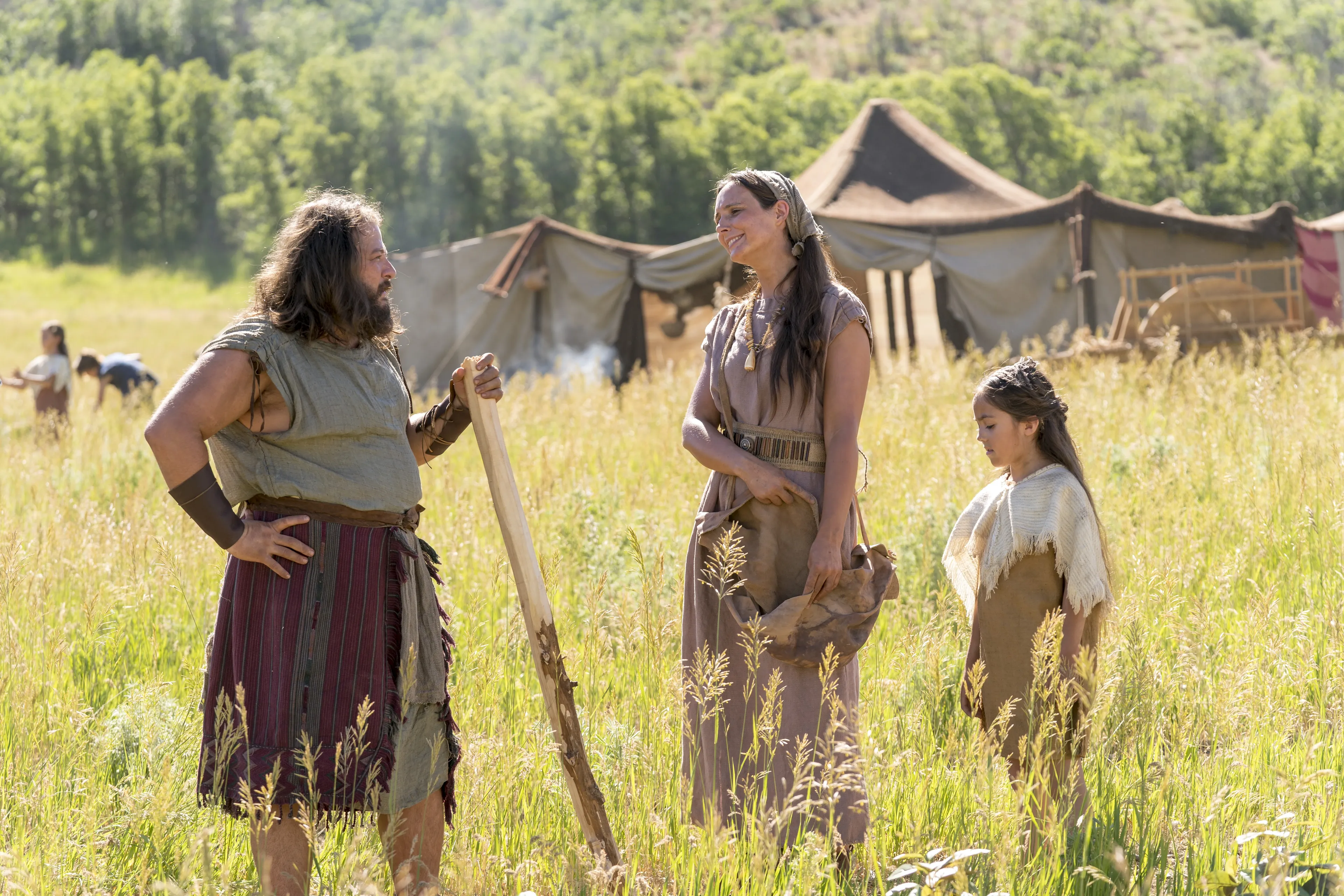 Zoram and family in the Land of Nephi.