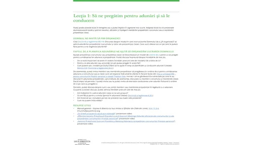 imagine cu lecție pentru conducători