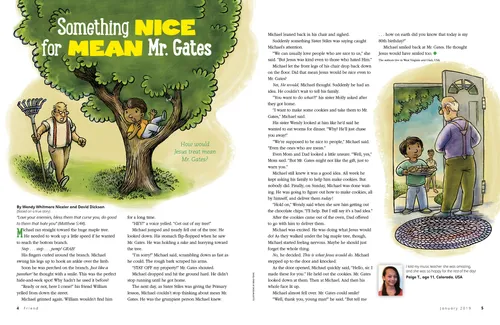 a neighbor yelling at a young boy