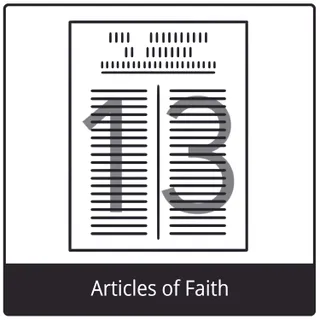 Articles of Faith gospel symbol