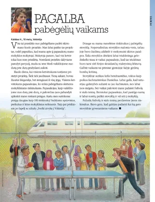 helping out, one pencil at a time