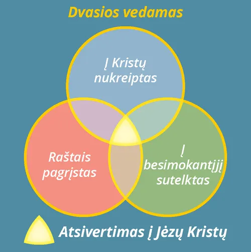 Dvasios vadovaujamos mokymosi patirties paveikslėlis