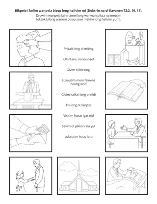 ektiviti pes bilong ol pikinini