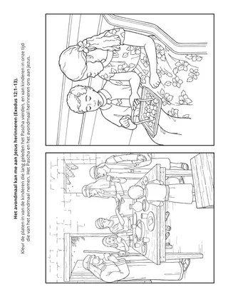 doe-pagina voor het jeugdwerk: Het avondmaal herinnert me aan Jezus