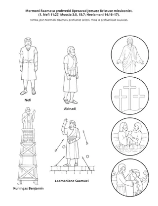 tegevusleht: Mormoni Raamatu prohvetid tunnistasid Jeesusest Kristusest