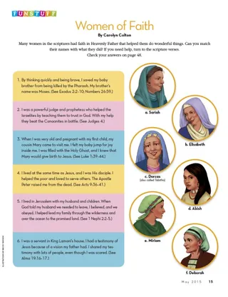 Funstuff: Women of Faith