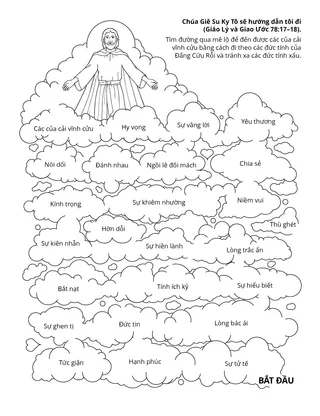 trang sinh hoạt: Chúa Giê Su Ky Tô sẽ hướng dẫn tôi đi