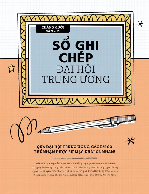 Sổ Ghi Chép Đại Hội Trung Ương