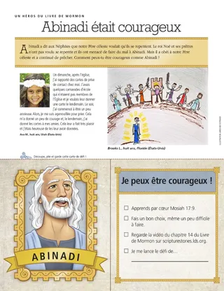 Abinadi was courageous