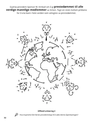Priesthood for All Worthy Men coloring page
