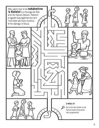 The Doctrine of Christ coloring page
