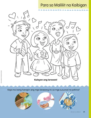 simple coloring page