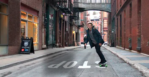 young man on a skateboard