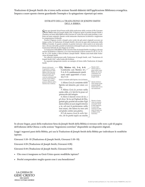 Traduzione di Joseph Smith