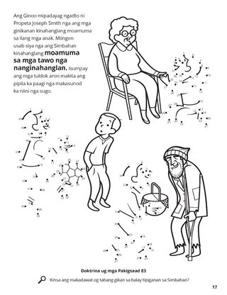 The Poor and the Needy coloring page