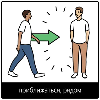 Евангельский символ «приближаться, рядом»