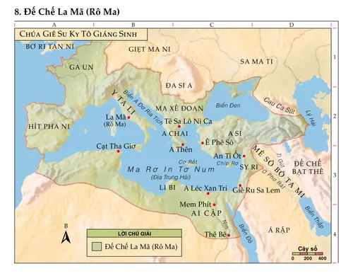 bản đồ Kinh Thánh 8