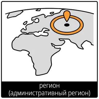 Евангельский символ «регион (административный регион)»