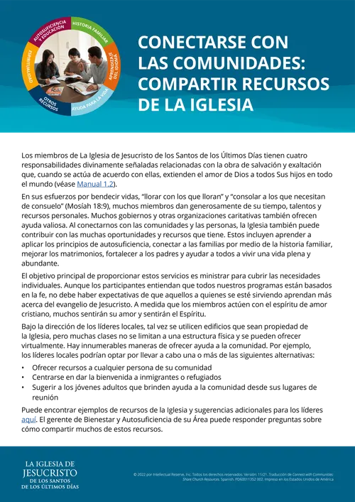 Family Resource Center Materials