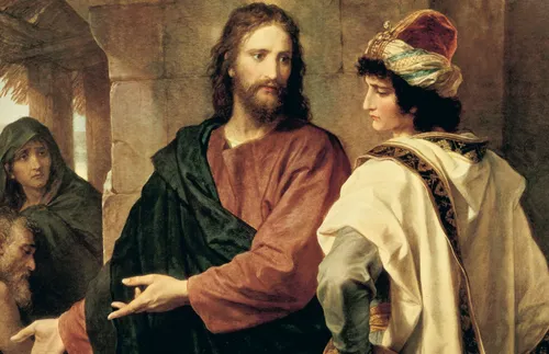 Christ and the rich young ruler